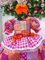Vestido Junino Mimadine Luxo Pamela