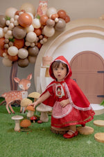 Romper/Vestido Princesa Belli Tematico Chapeuzinho Vermelho