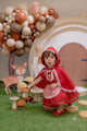 Romper/Vestido Princesa Belli Tematico Chapeuzinho Vermelho