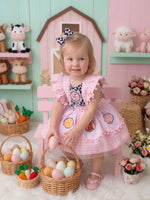 Romper/Vestido Princesa Belli Tematico Fazendinha