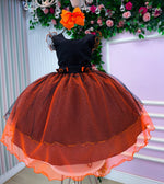 Fantasia/ Vestido Mini Miss Abóbora Encantada -  Halloween