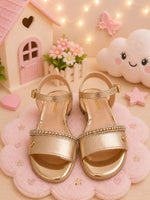 Sandália StarPink Aurora Dourado