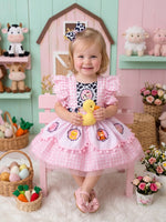 Romper/Vestido Princesa Belli Tematico Fazendinha