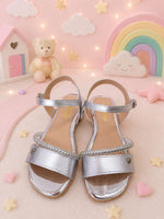 Sandália StarPink Aurora Prata