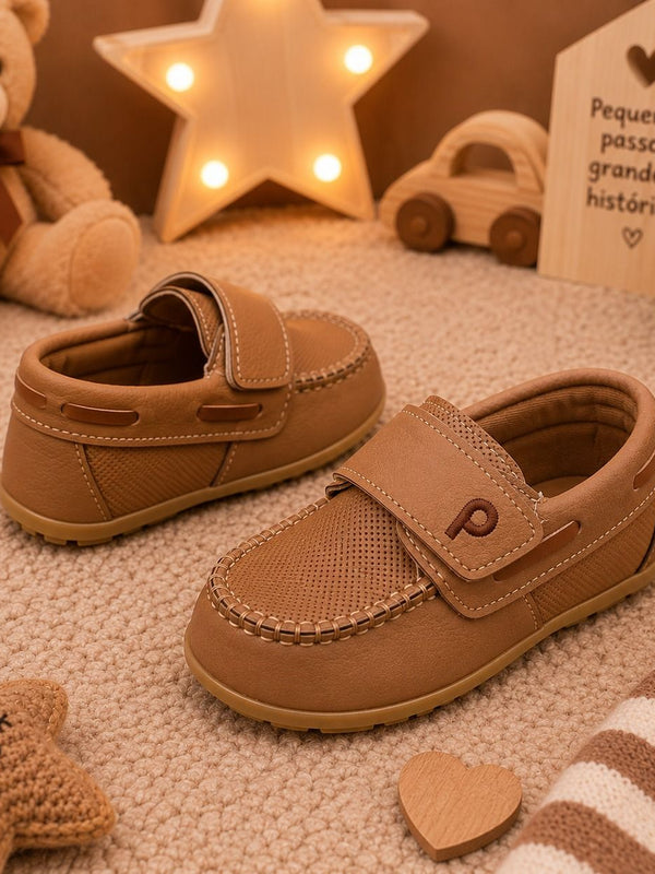Mocassim Social Pitico Raul Palha - Marrom
