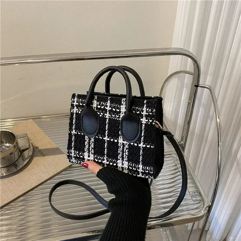 Bolsa Checker Chic