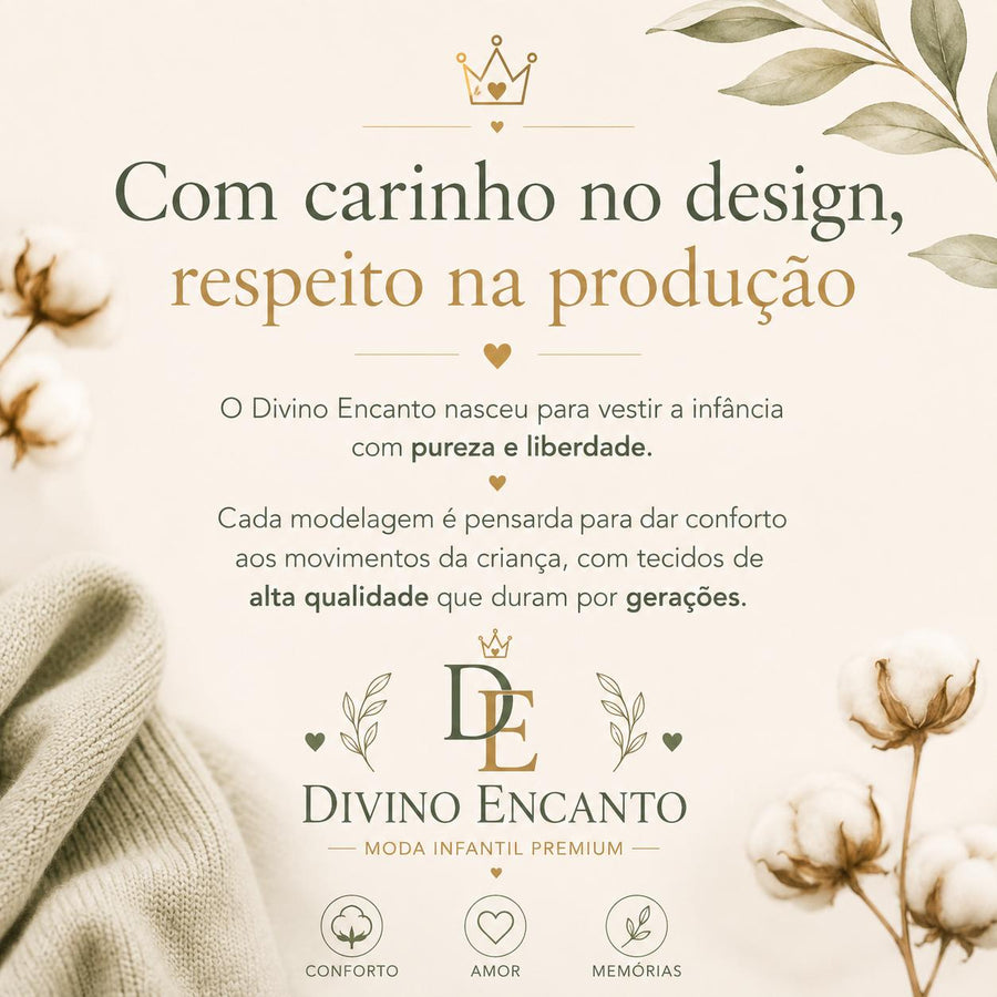 Com carinho no design, respeito na produção