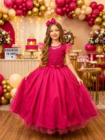 Vestido Mini Miss Longo Suzy Pink