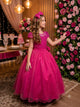 Vestido Mini Miss Longo Carol Pink