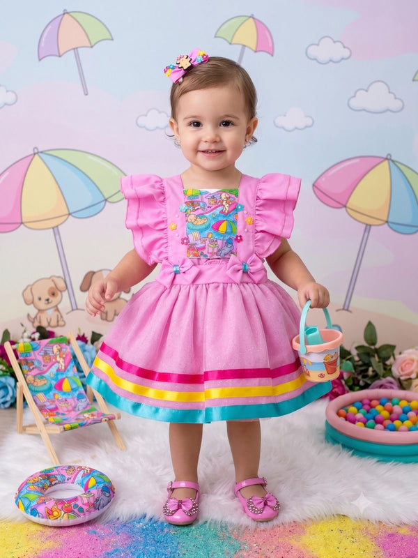 Romper/Vestido Princesa Belli Tematico Bobbie Goods