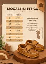 Mocassim Social Pitico Raul Marrom