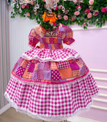 Vestido Junino Mimadine Luxo Pamela