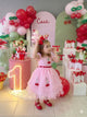 Vestido Mini Miss Cerejinha - Cereja Rosa Bebe