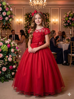 Vestido Mini Miss Longo Carol Vermelho