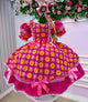 Vestido Junino Mimadine Luxo Maisa Pink