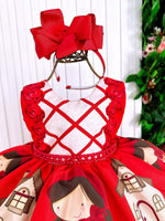 Vestido Princesa Belli Chapeuzinho Vermelho