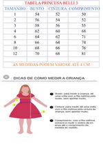 Vestido Princesa Belli Chapeuzinho Vermelho