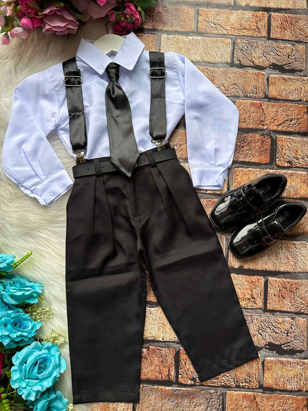 Conjunto Miss Cherry Meninos Social João Preto