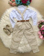 Conjunto Miss Cherry Meninos Social Linho Vitor