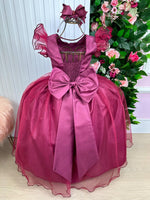 Vestido Marie Longo Amanda Marsala