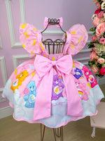 Vestido Temáticos Kids Ursinho Carinhosos