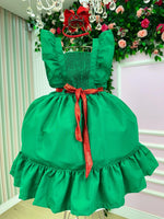 Vestido Blogueirinha Natali Verde - Natal