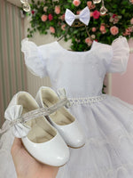 Vestido Ysa Kids Belinda Branco