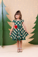 Vestido Banana Club Helen Verde Bolinhas
