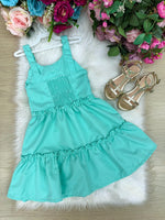 Vestido Blogueirinha Lola Verde Tiffany