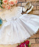 Vestido Marie Bebe Branco Flor