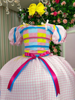 Vestido Marie Junino Luxo Arraia da Docura