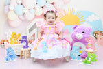 Vestido Temáticos Kids Ursinho Carinhosos