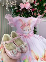 Vestido Marie Coelhinho Rosa Bebe