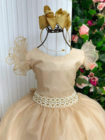 Vestido Marie Longo Amanda Dourado