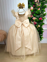 Vestido Marie Longo Amanda Dourado