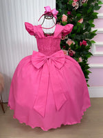Vestido Ysa Kids Ariane Longo Rosa Chiclete