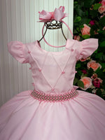 Vestido Ysa Kids Ariane Longo Rosa Bebe