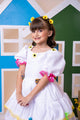 Vestido Junino Banana Club Luxo Noiva/Noivinha Branco