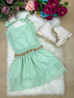 Vestido Blogueirinha Hermione Verde