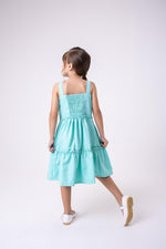 Vestido Blogueirinha Lola Verde Tiffany