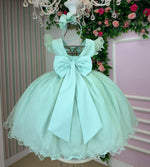 Vestido Menina Bonita Maju Verde Menta