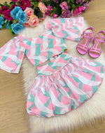 Conjunto Banana Club Alissa Rosa Bebe