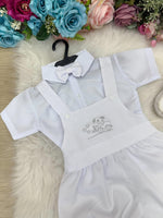 Conjunto Miss Cherry Meninos Bebe Theo Branco
