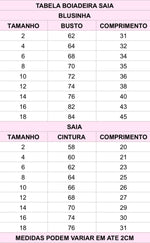 Conjunto Blogueirinha Boiadeira Maraisa Rosa