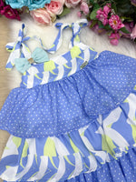 Vestido Banana Club Eloa Azul