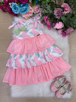 Vestido Banana Club Eloa Rosa