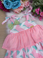 Vestido Banana Club Eloa Rosa