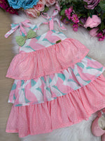 Vestido Banana Club Eloa Rosa