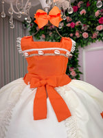 Vestido Tematicos Kids Princesa Praia Modelo 3
