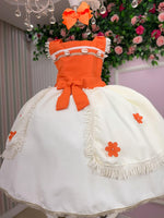 Vestido Tematicos Kids Princesa Praia Modelo 3